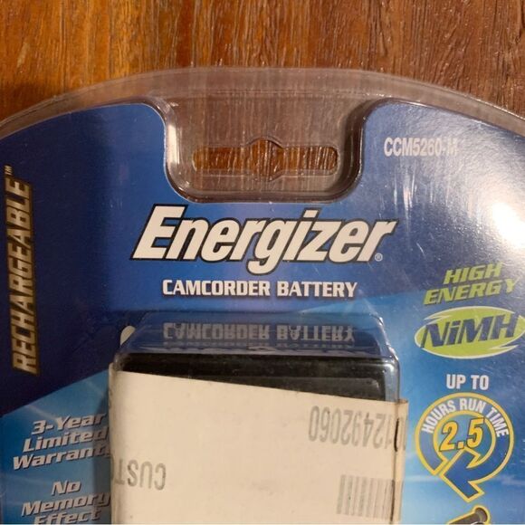 Energizer Cam Corder Rechargeable Battery In Box - Picture 2 of 3